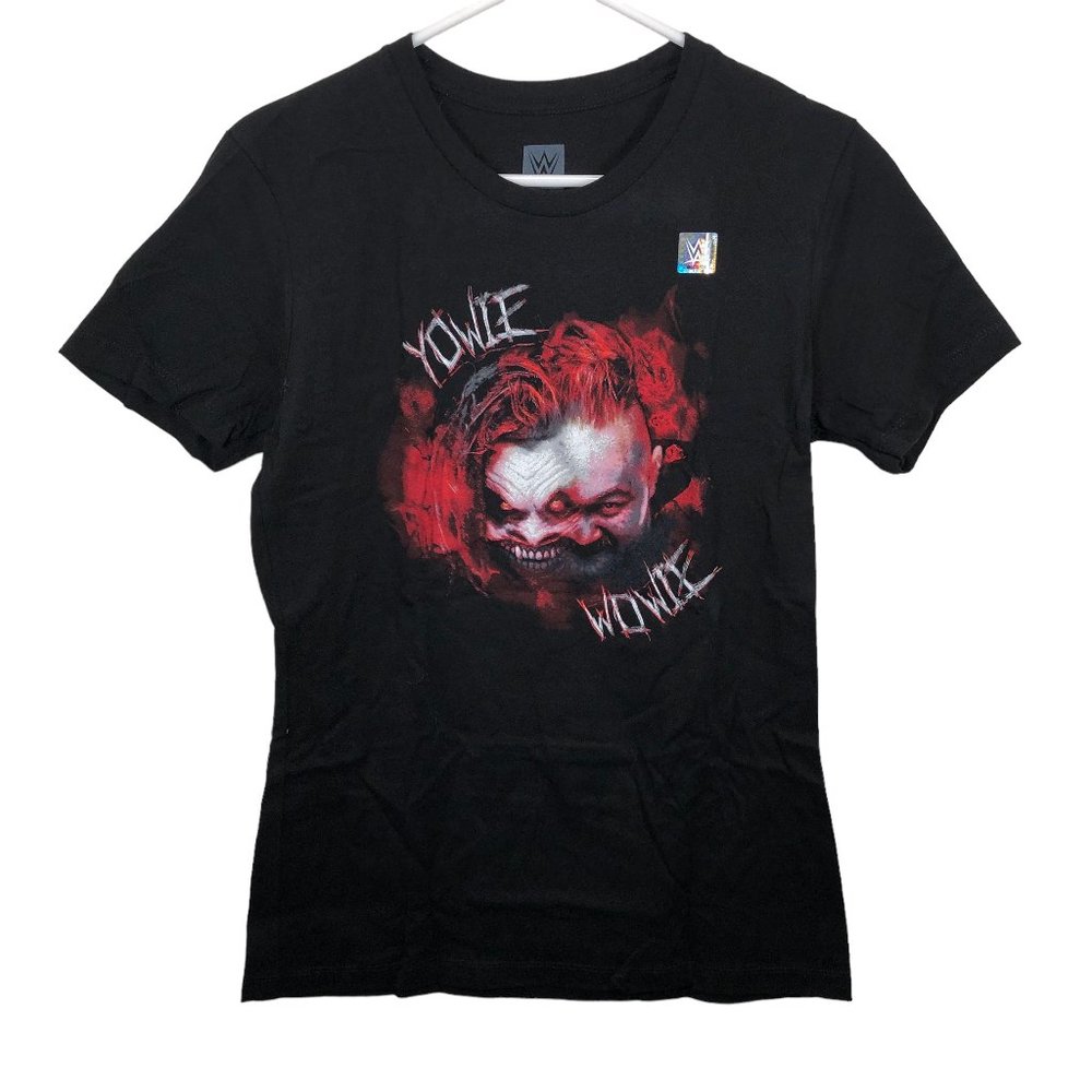 WWE Bray Wyatt "Yowie Wowie Let Me In" Womens Authentic T-Shirt Top Tee Horror L